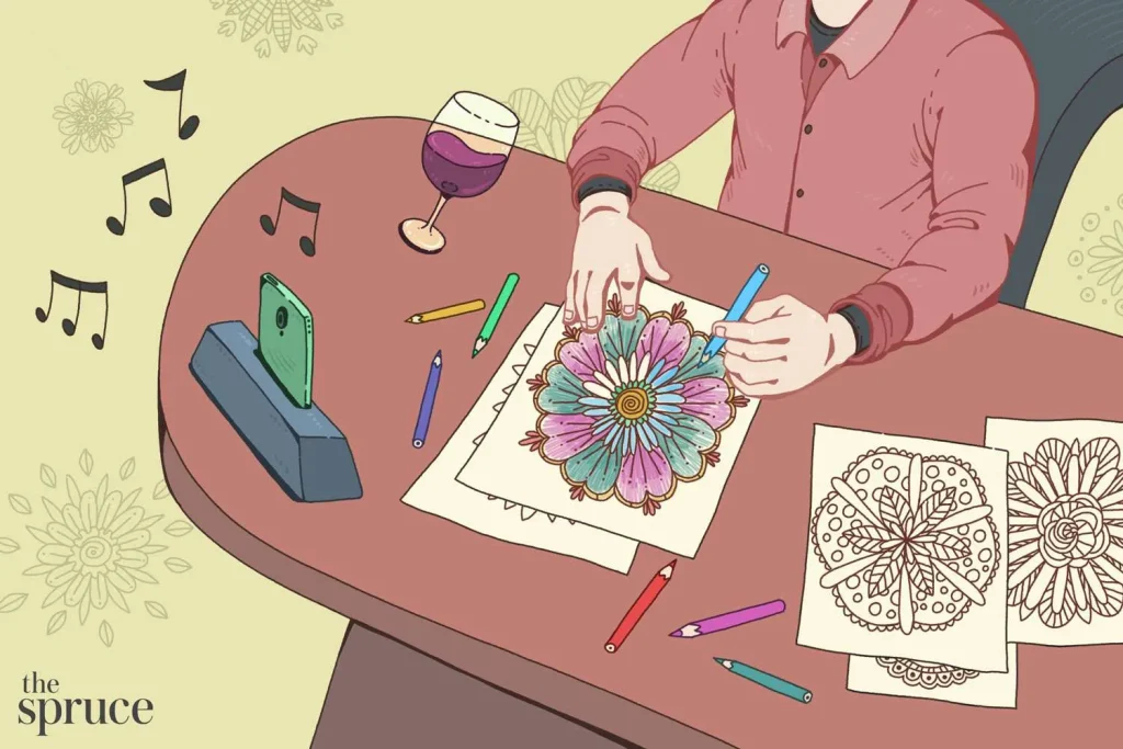 Mandala coloring pages for adults: A Creative Escape